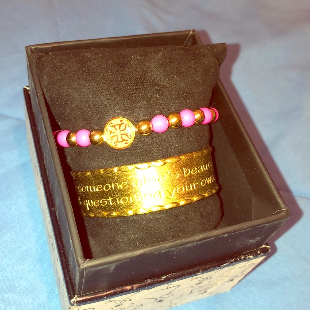 New gold cuff if the month Rustic cuff set